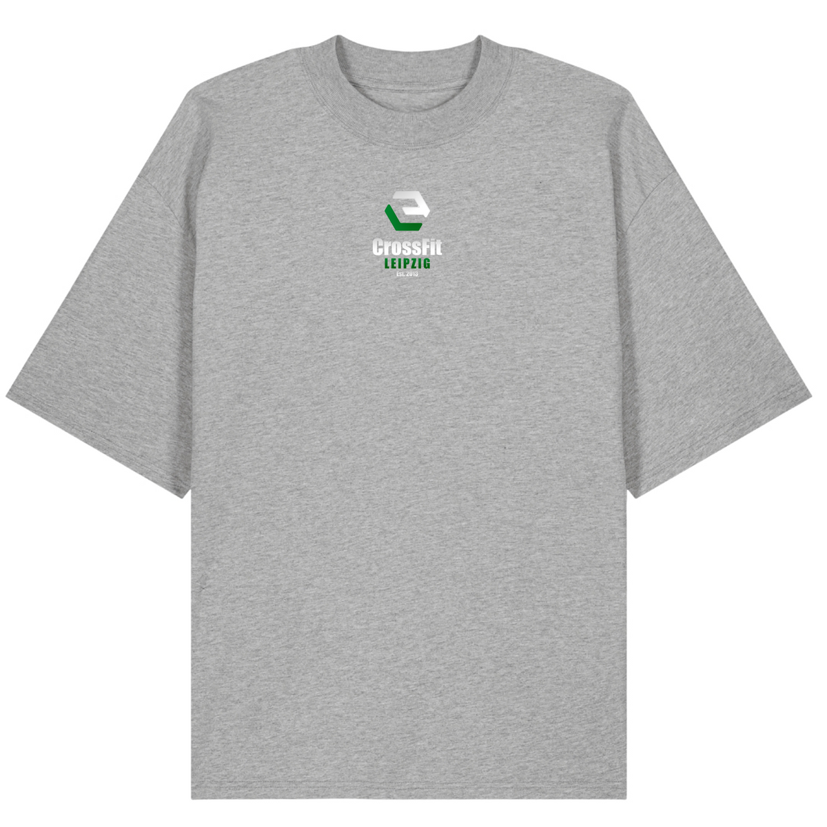 CF Leipzig - Upside Down Male Shirt - Heather Grey