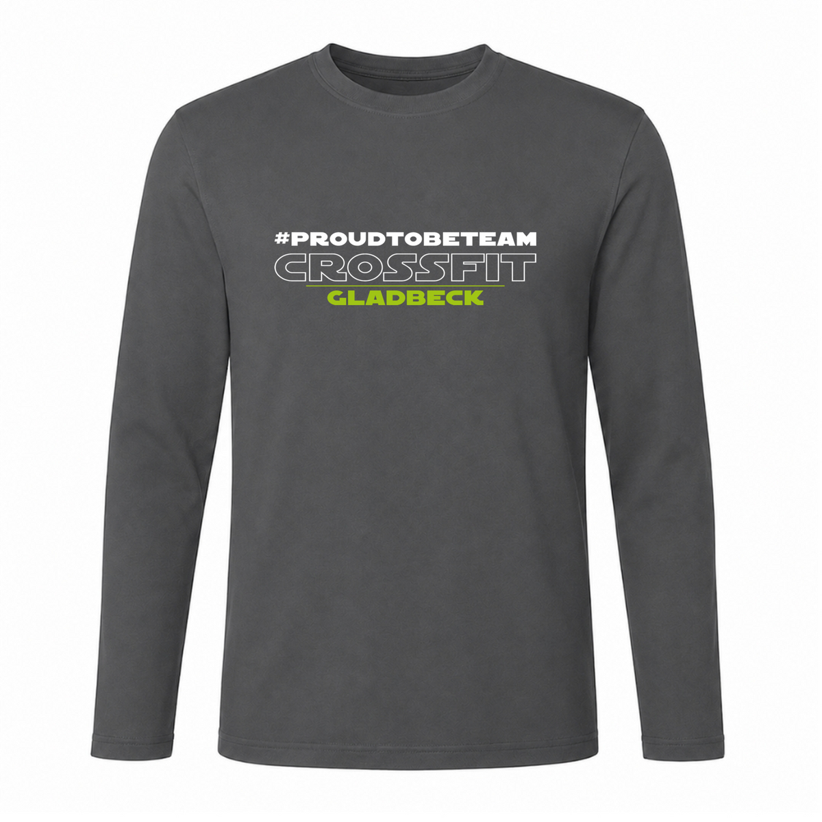 CF Gladbeck - Unisex Zip-Hoodie Long Sleeve Cool T - charcoal