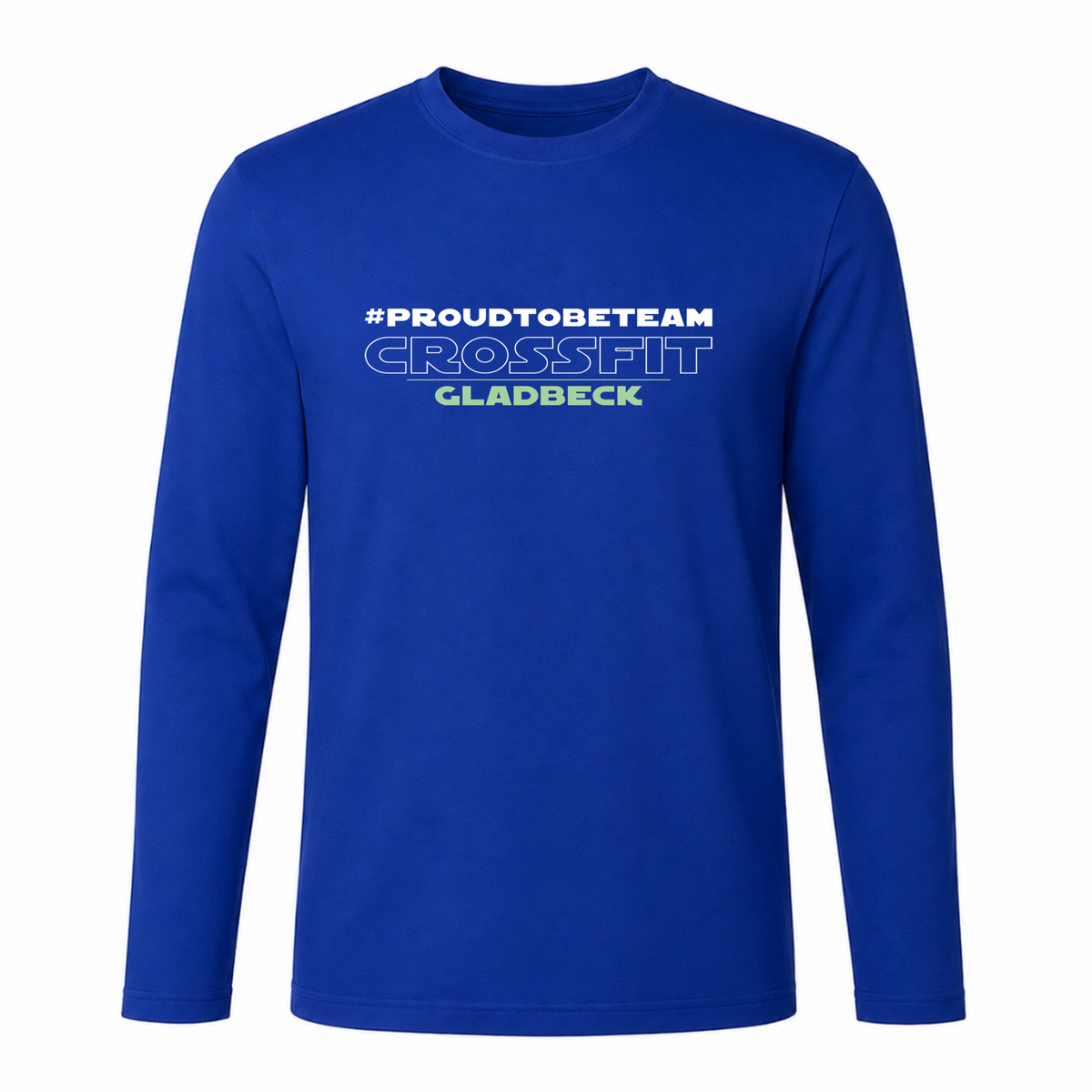 CF Gladbeck - Unisex Zip-Hoodie Long Sleeve Cool T - royal blue