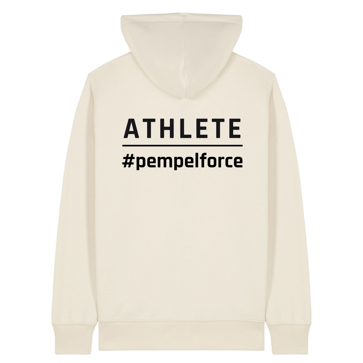 CF 40477 - Unisex Hoodie Chaser - Natural Raw - Rueckseite