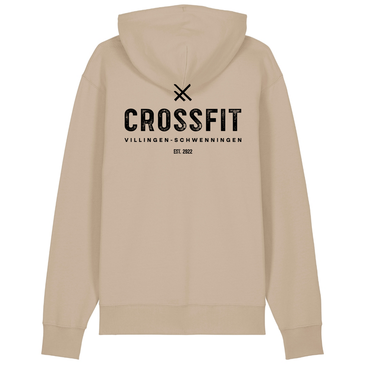 CrossFit VS -Unisex Athlete Hoodie X - Desert Dust - Rueckseite