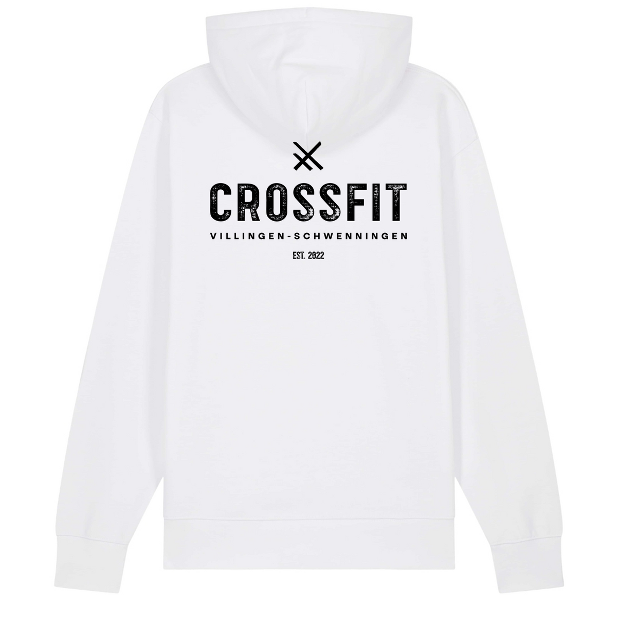 CrossFit VS -Unisex Athlete Hoodie X - White - Rueckseite