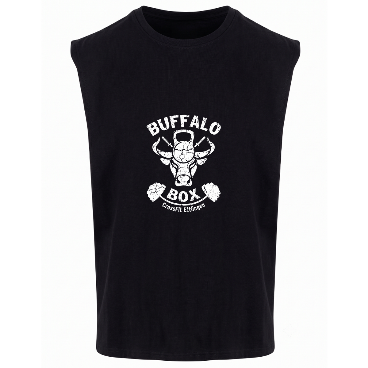 Buffalo Sleeveless Tee (n) - schwarz