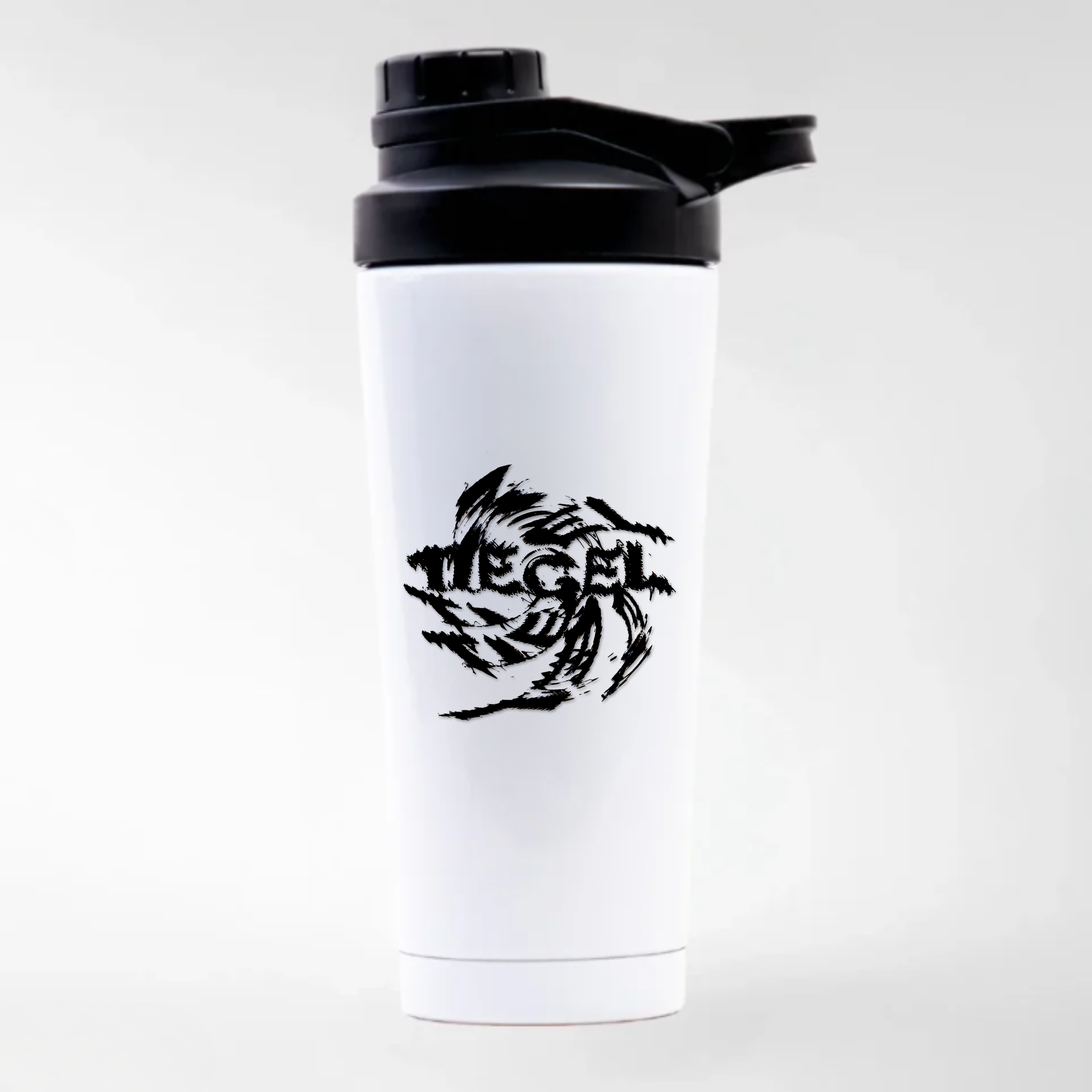 Tiegel - Edelstahl Shaker weiß - Weiß