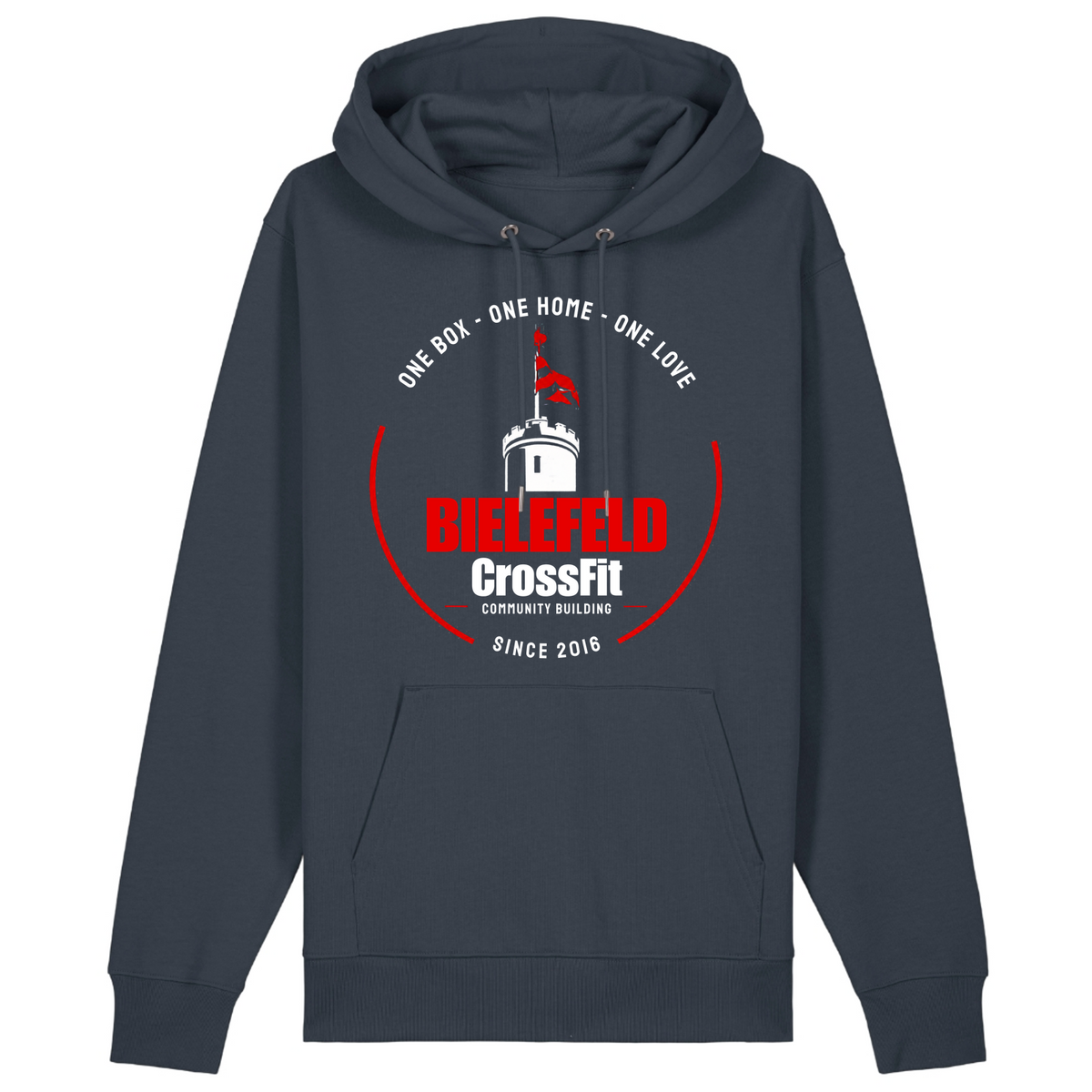 CF Bielefeld - Premium Unisex-Hoodie - India Ink Grey