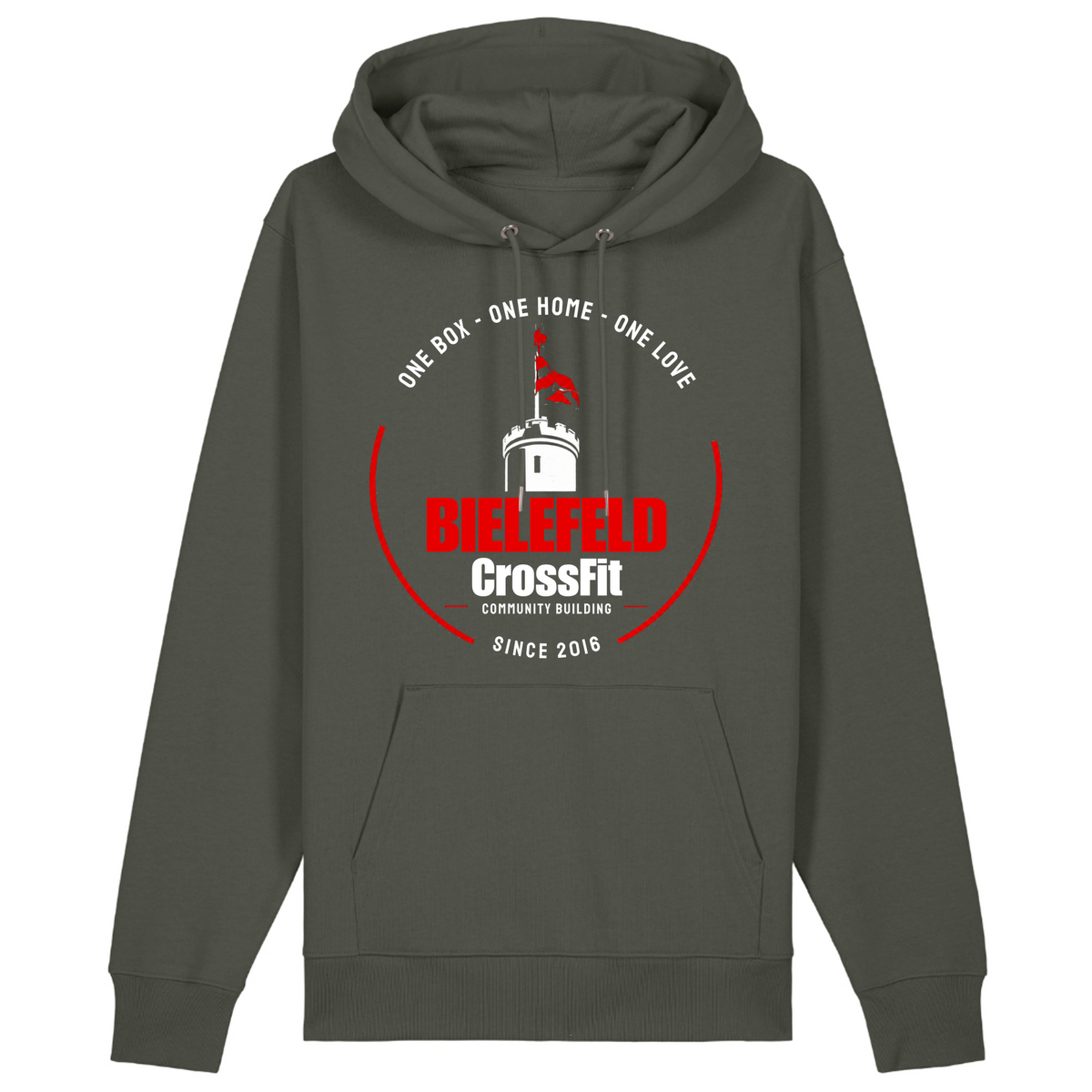 CF Bielefeld - Premium Unisex-Hoodie - Khaki
