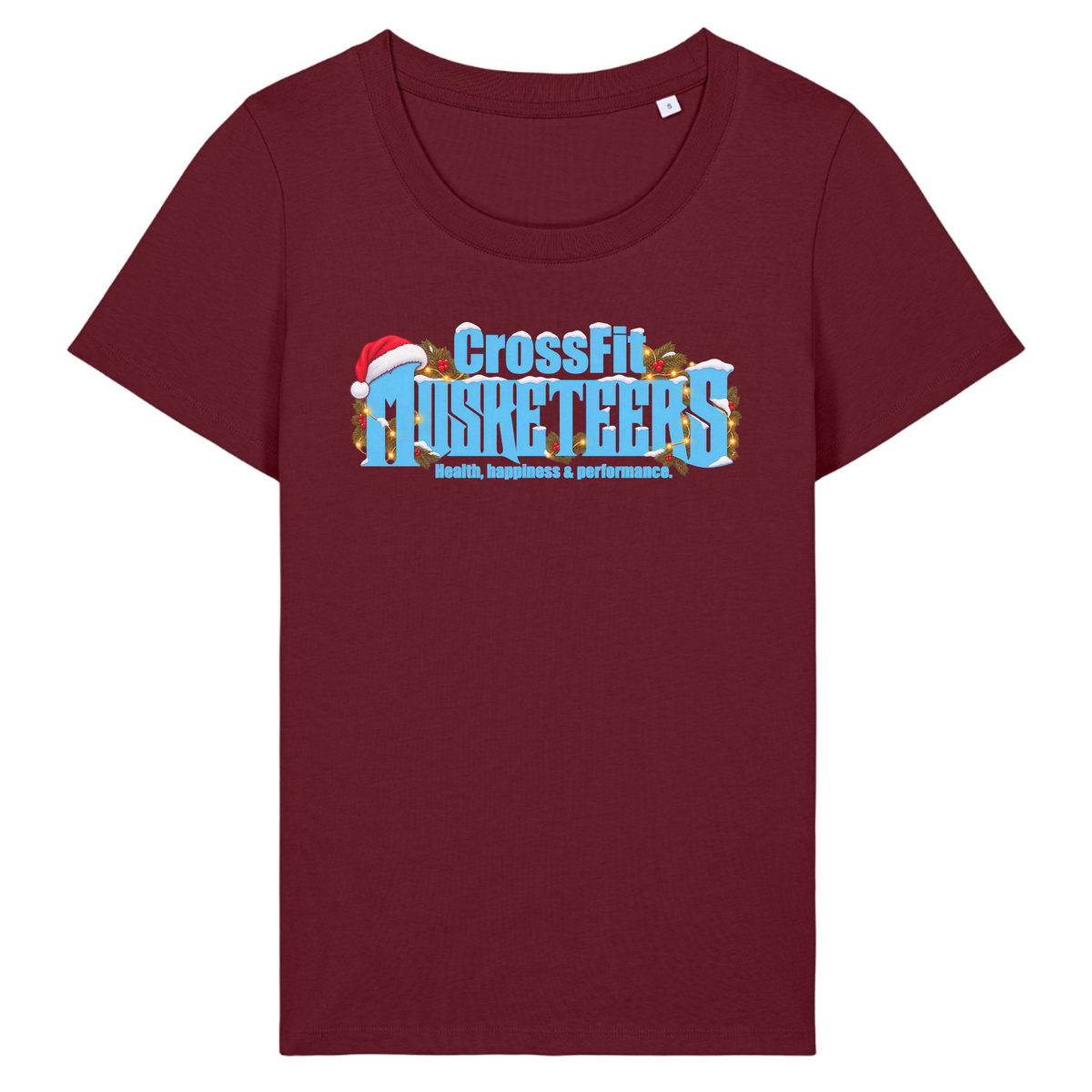 CF Musketeers - Xmas Collection Ladies Shirt - Burgundy