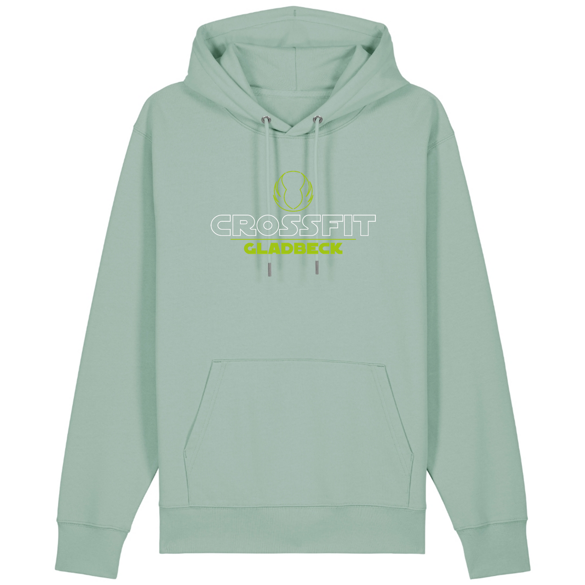 CF Gladbeck - Unisex-Hoodie, Bio-Baumwolle - Aloe