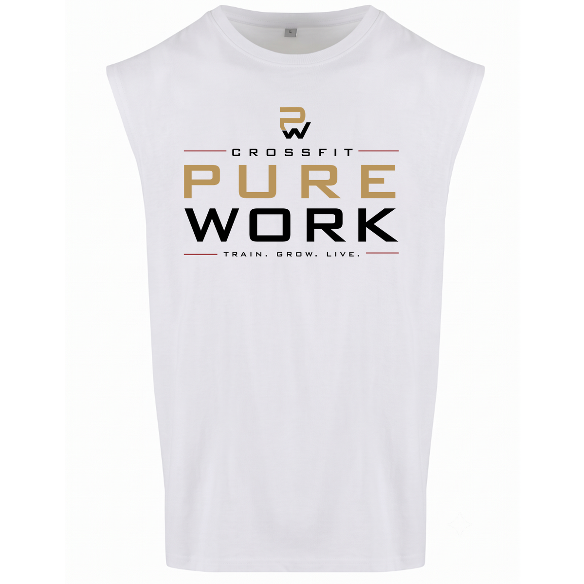 CF PureWork - Ärmelloses Shirt - weiß