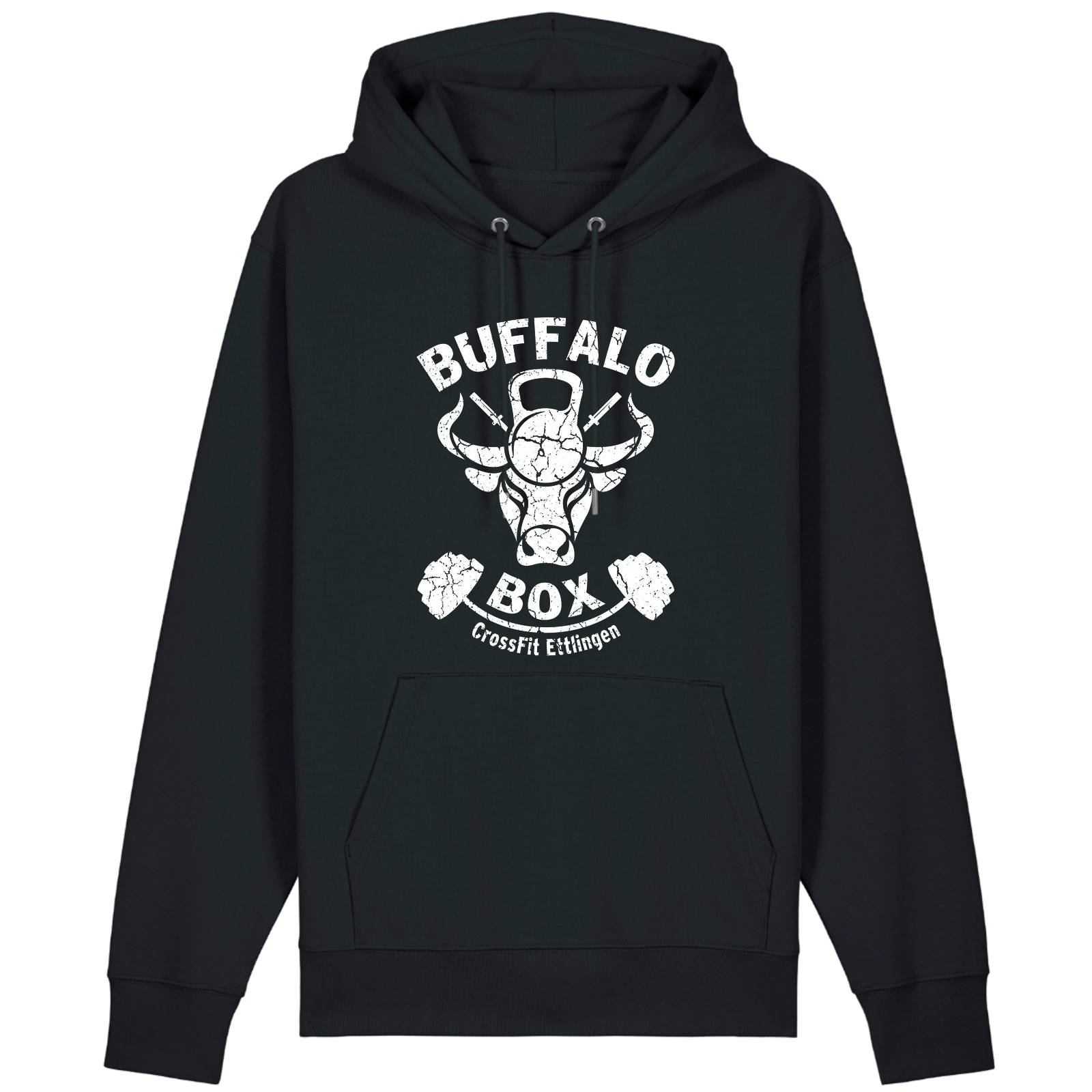 Buffalo Big Logo Premium Hoodie Unisex (nnn) - Black