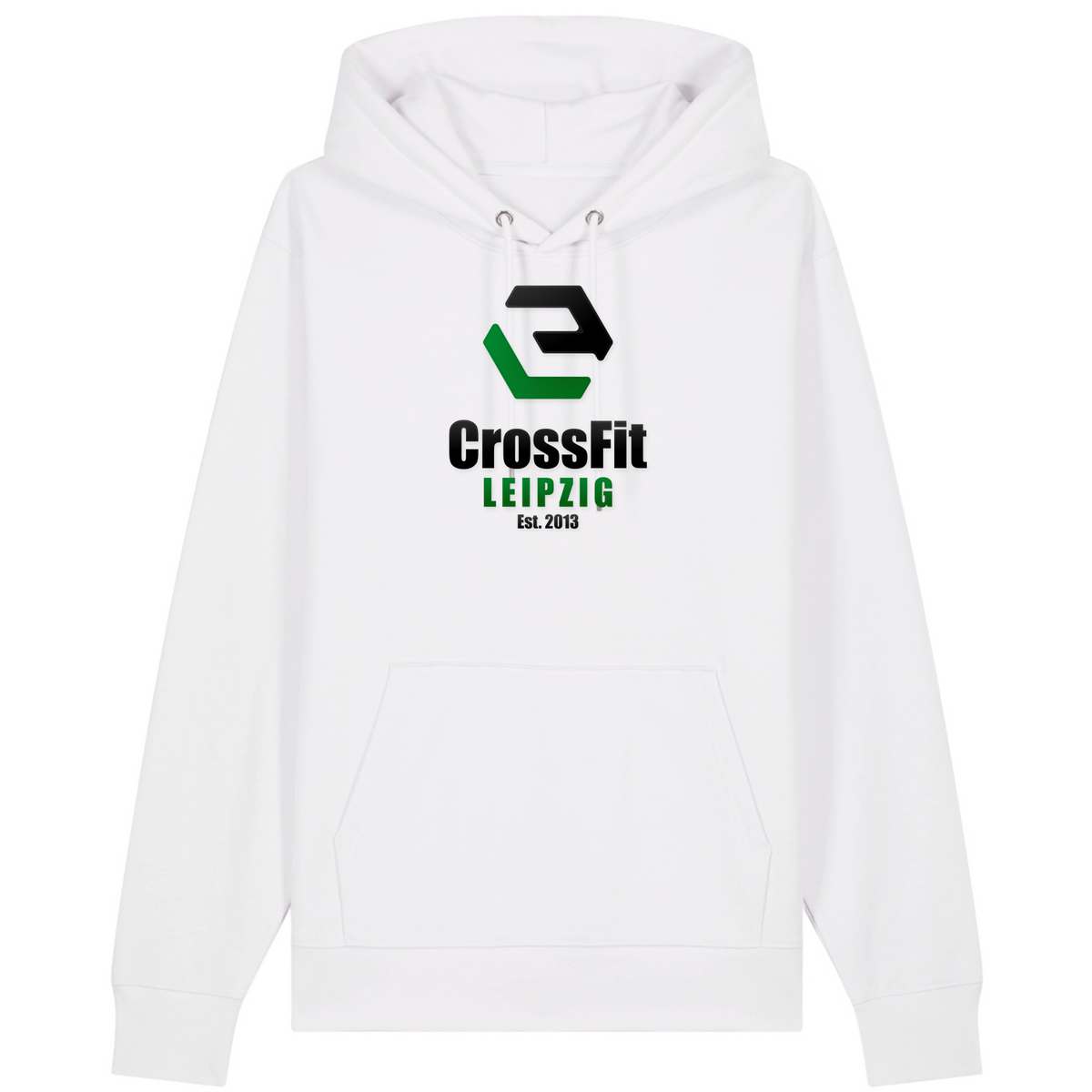 CF Leipzig - Male Shirt Cruiser 2.0 – Premium Unisex-Hoodie, Bio-Baumwolle - White