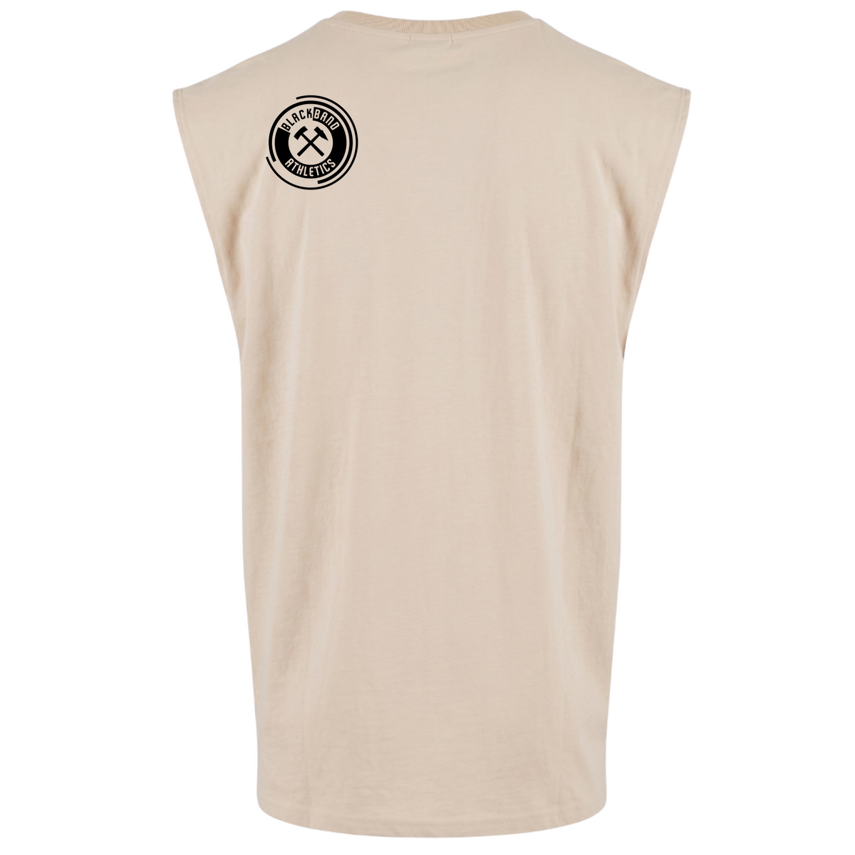Blackbank Athletics - Male Sleeveless Tee - sand - Rueckseite