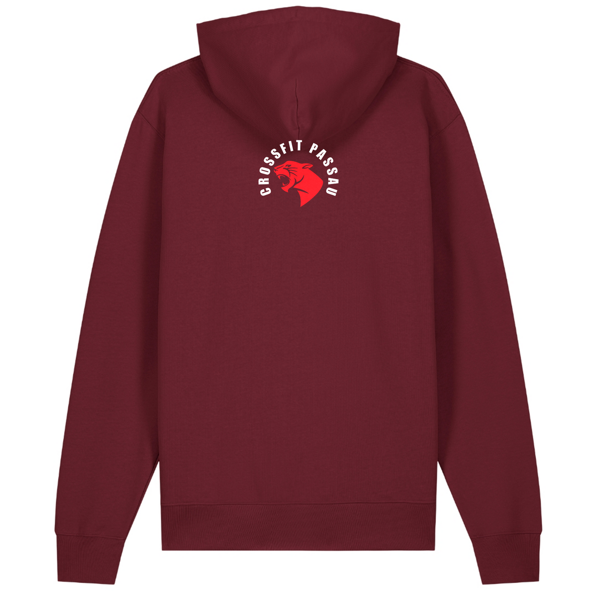 CF Passau - Unisex Hoodie V1 - Burgundy - Rueckseite