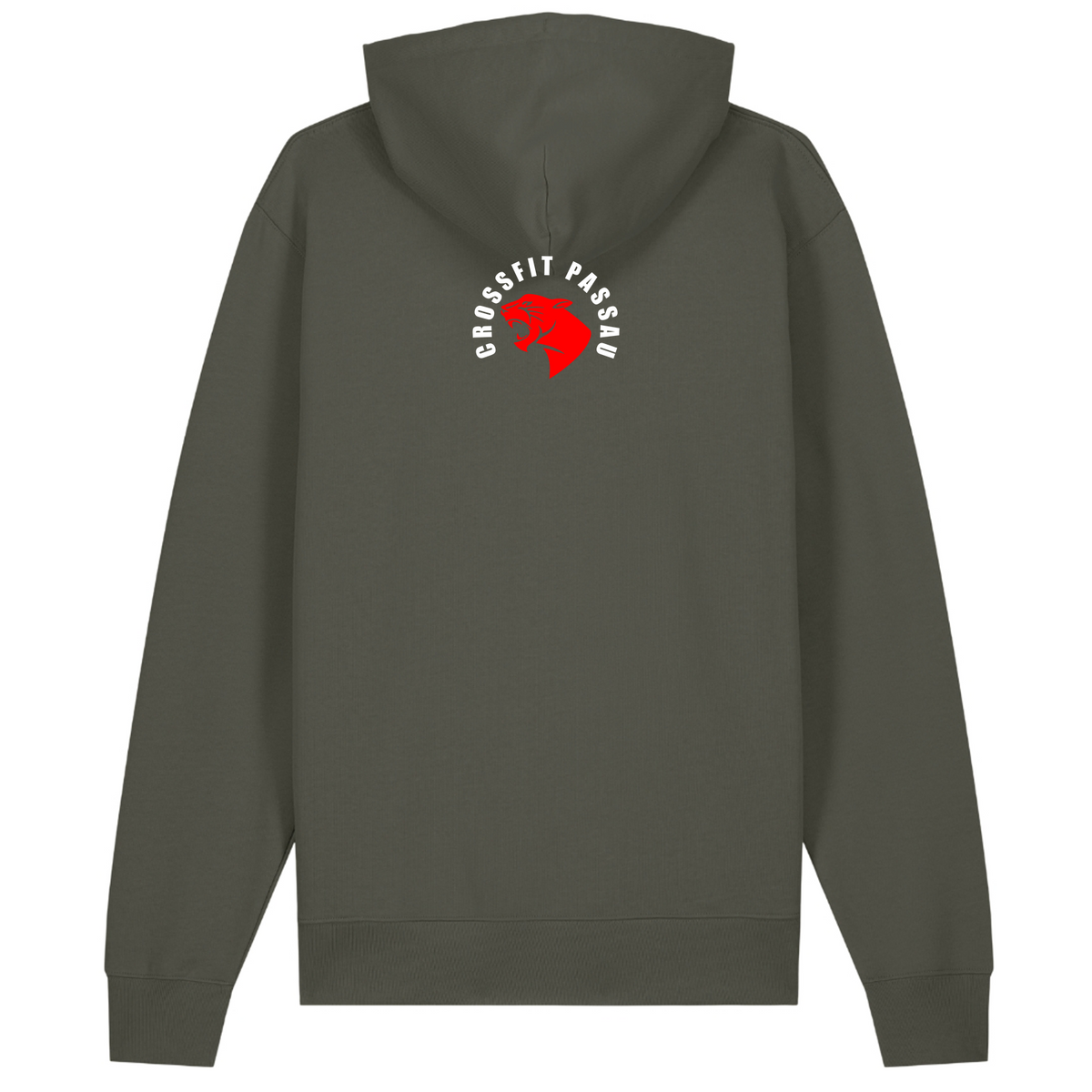 CF Passau - Unisex Hoodie V1 - Khaki - Rueckseite