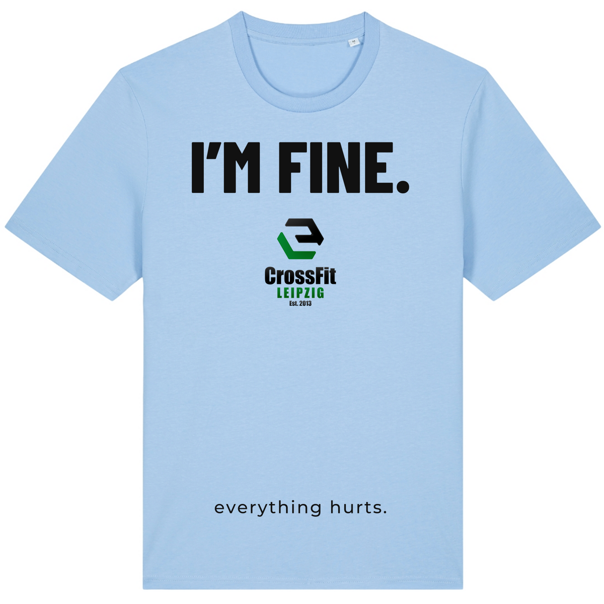 CF Leipzig - I´m Fine Male Shirt - Blue soul