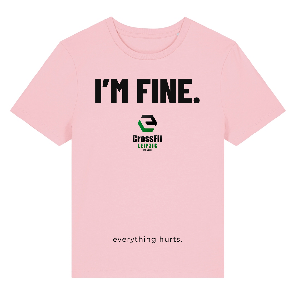 CF Leipzig - I´m Fine Ladies Shirt - Cotton Pink