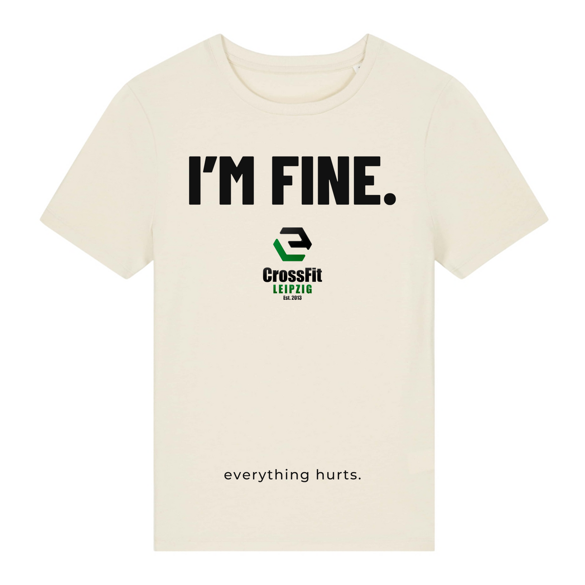 CF Leipzig - I´m Fine Ladies Shirt - Natural Raw