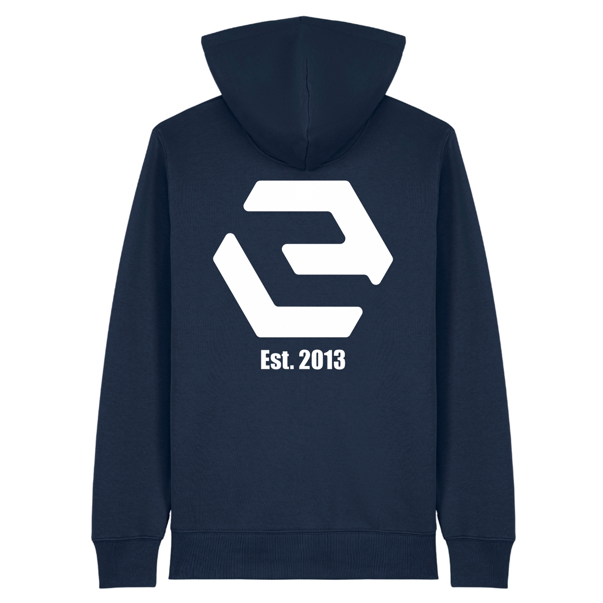 CF Leipzig - Unisex Zipper Hoodie (Jacke) - French Navy - Rueckseite