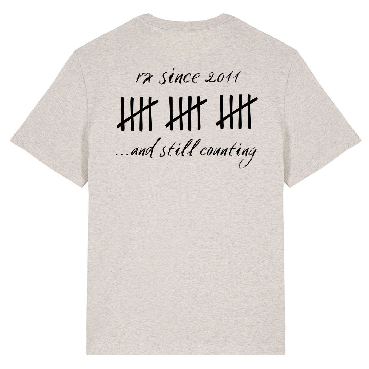 CF Mainz - Unisex Jubiläumsshirt (N) - Heather Haze Grey - Rueckseite