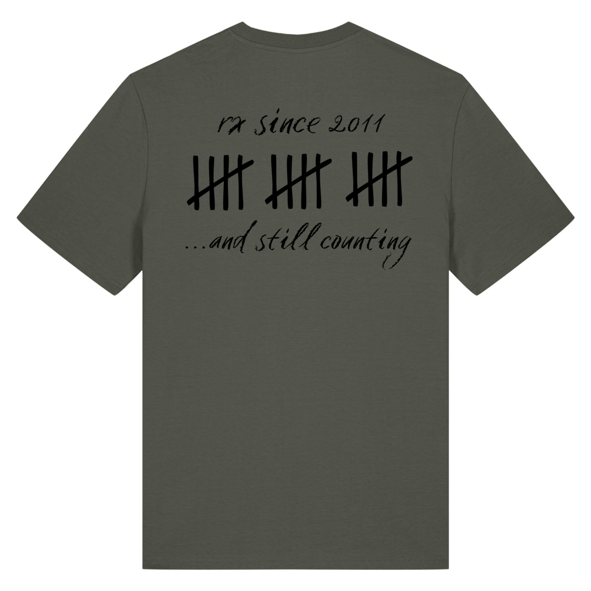 CF Mainz - Unisex Jubiläumsshirt (N) - Khaki - Rueckseite