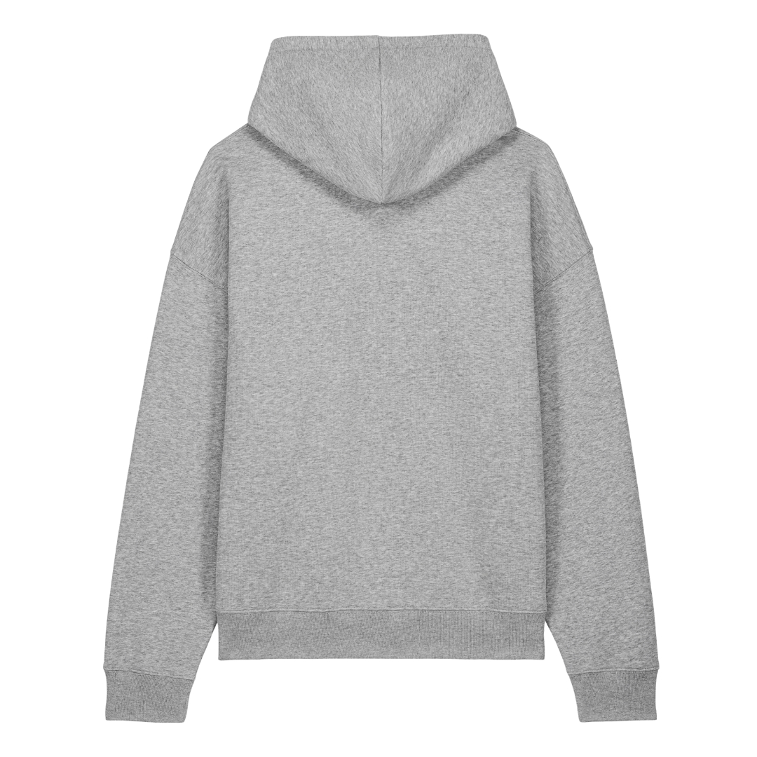 Tiegel - Traditional Hoodie n - Heather Grey - Rueckseite