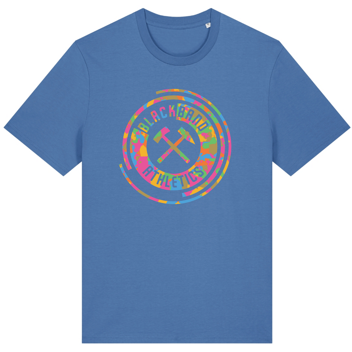 Blackband Athletics - Male Shirt Camo - Bright Blue