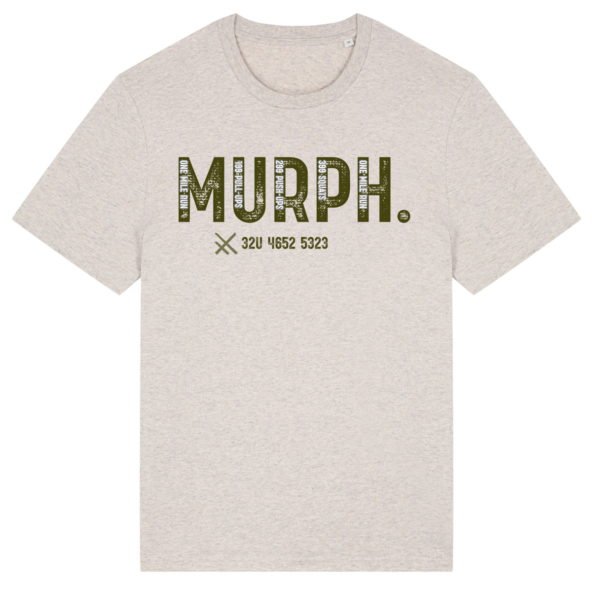 CrossFit VS - Men`s Murph Shirt (n) - Heather Haze Grey