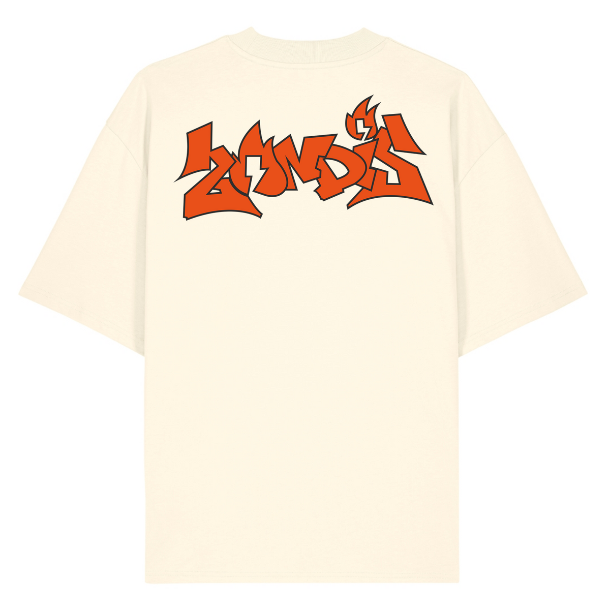 zündstoff - Unisex „member Edition“ Oversized Shirt - Cream - Rueckseite