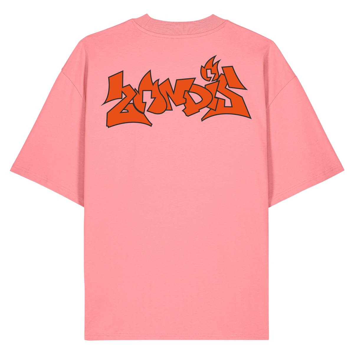 zündstoff - Unisex „member Edition“ Oversized Shirt - Pink Joy - Rueckseite