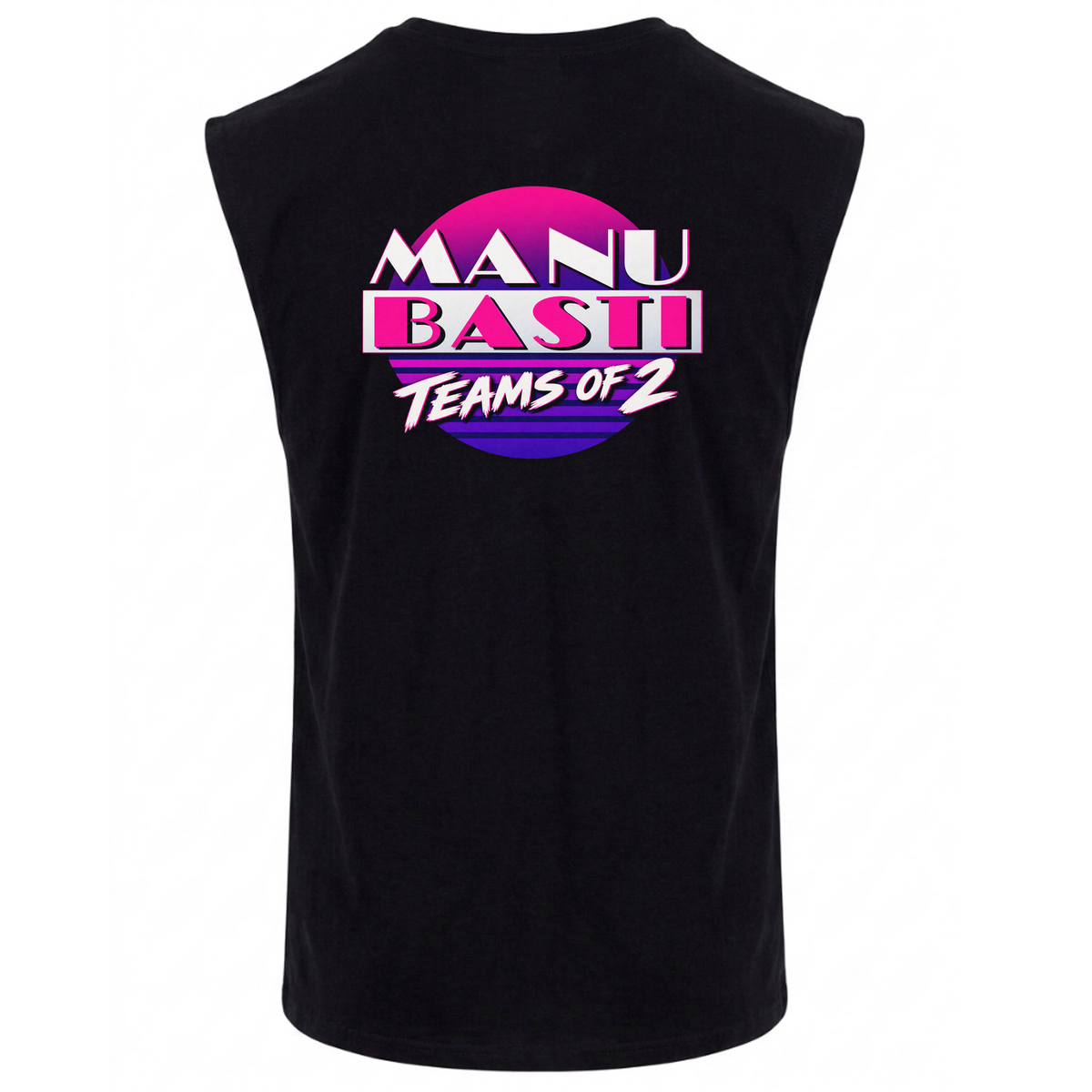 BB- Basti Manu Comp Sleevless - schwarz - Rueckseite