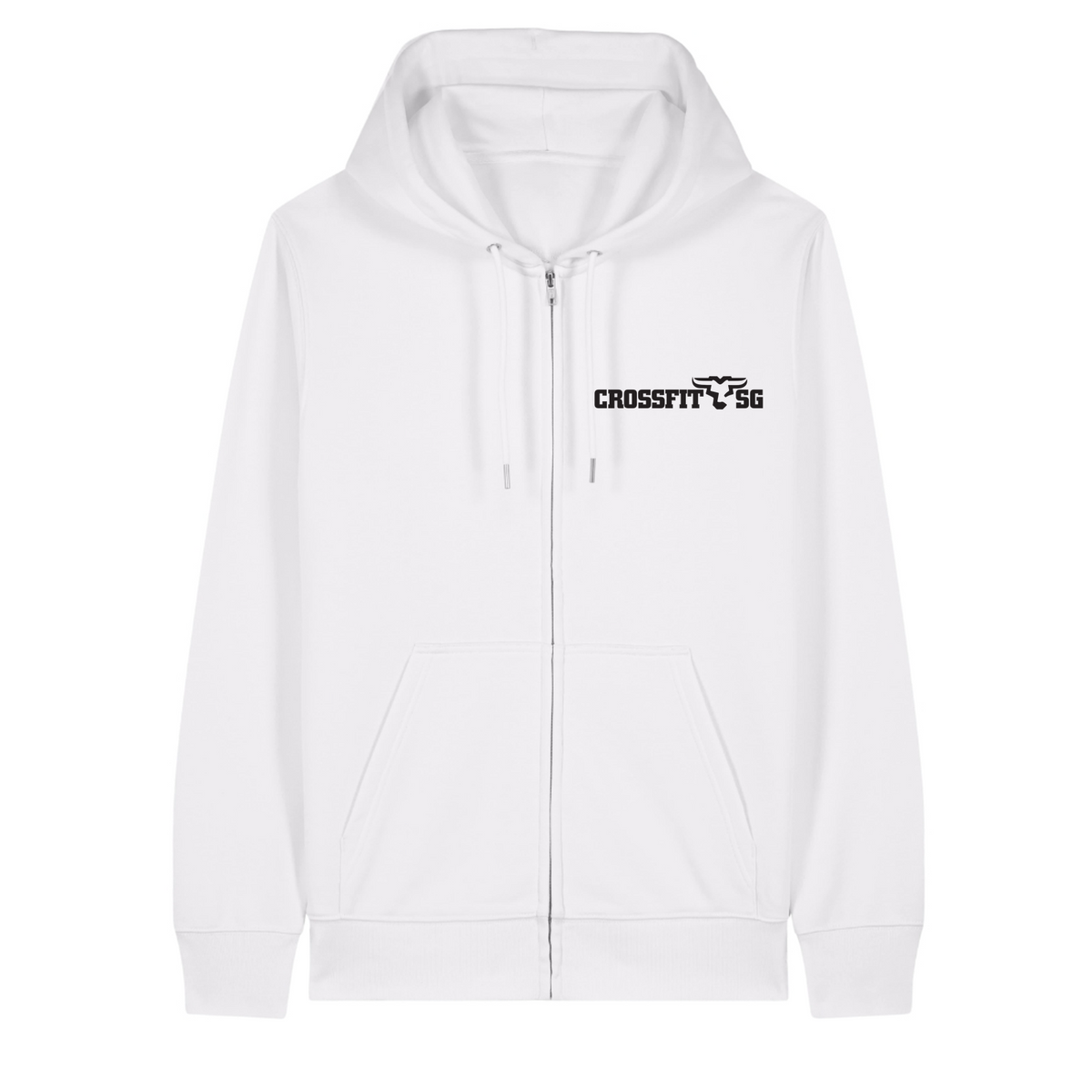 CFSG - Unisex Zipp Hoodie - White