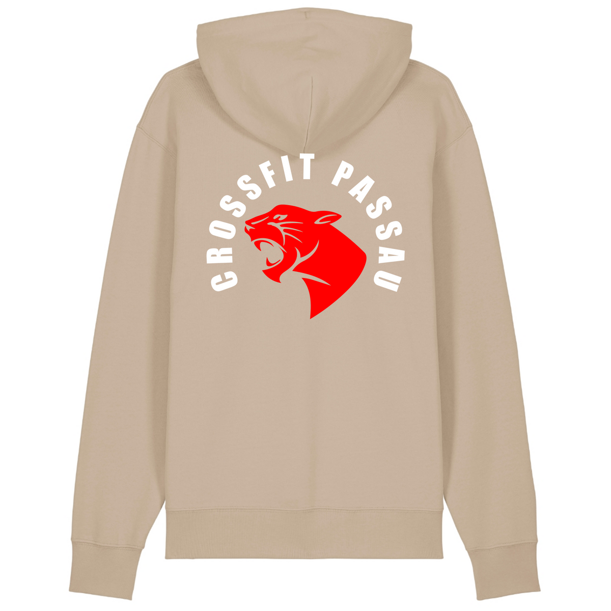 CF Passau - Unisex Hoodie V2 - Desert Dust - Rueckseite