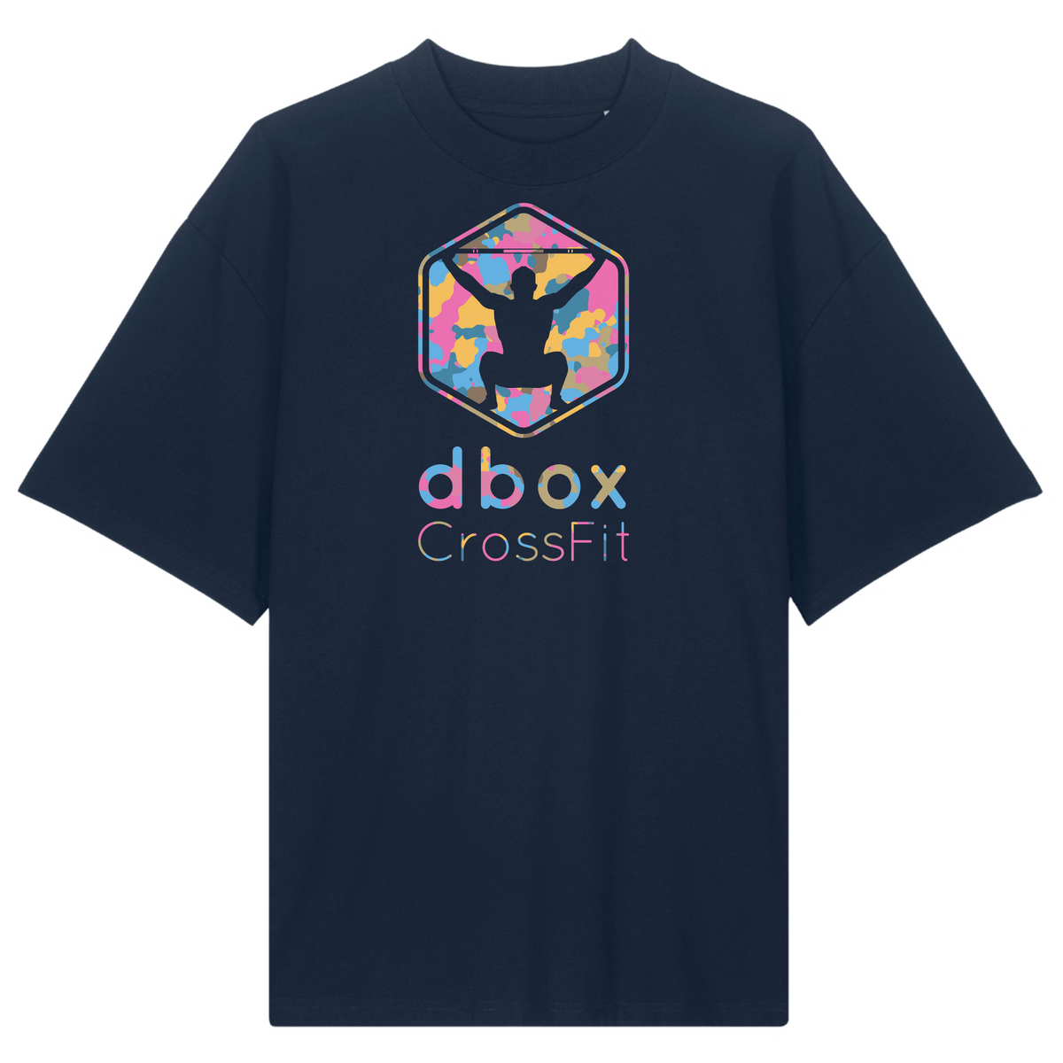 d box - Men`s Oversized Shirt - French Navy