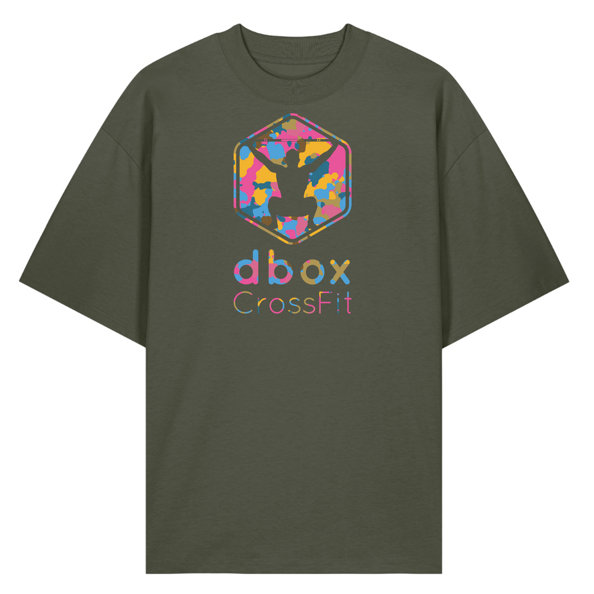 d box - Men`s Oversized Shirt - Khaki