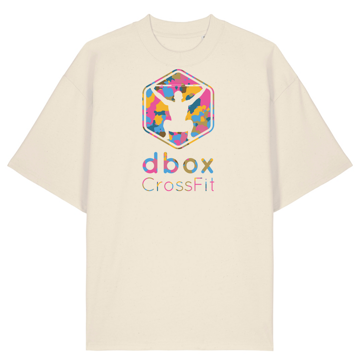 d box - Men`s Oversized Shirt - Natural Raw