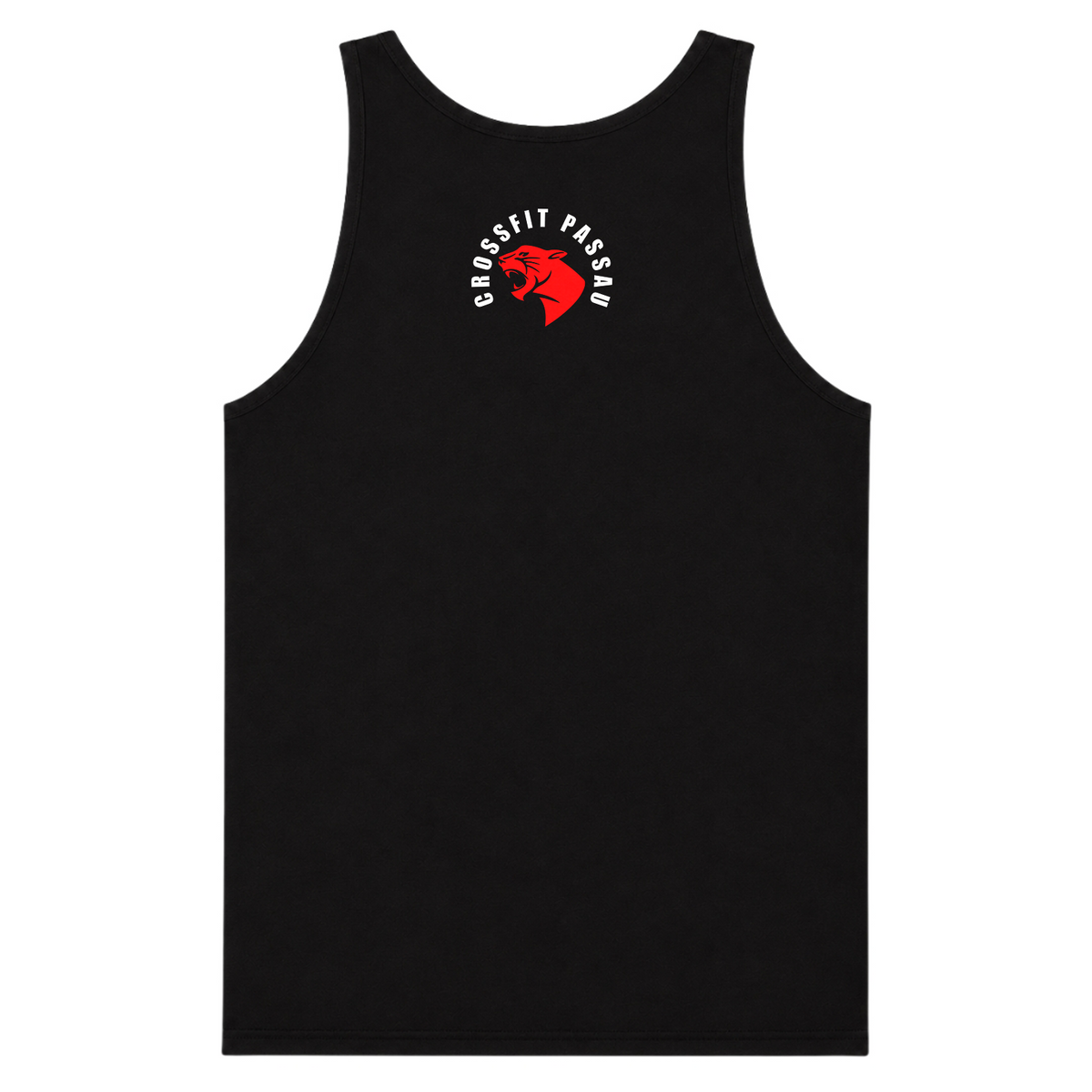 CF Passau - Male Tank - Black - Rueckseite