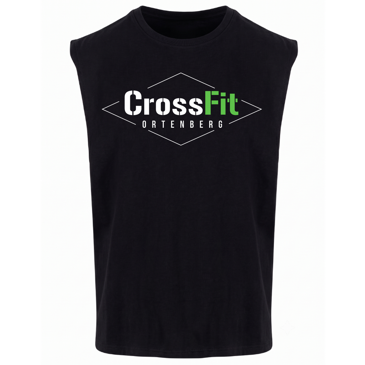 CF Ortenberg - Hoodie Sleeveless Tee - schwarz
