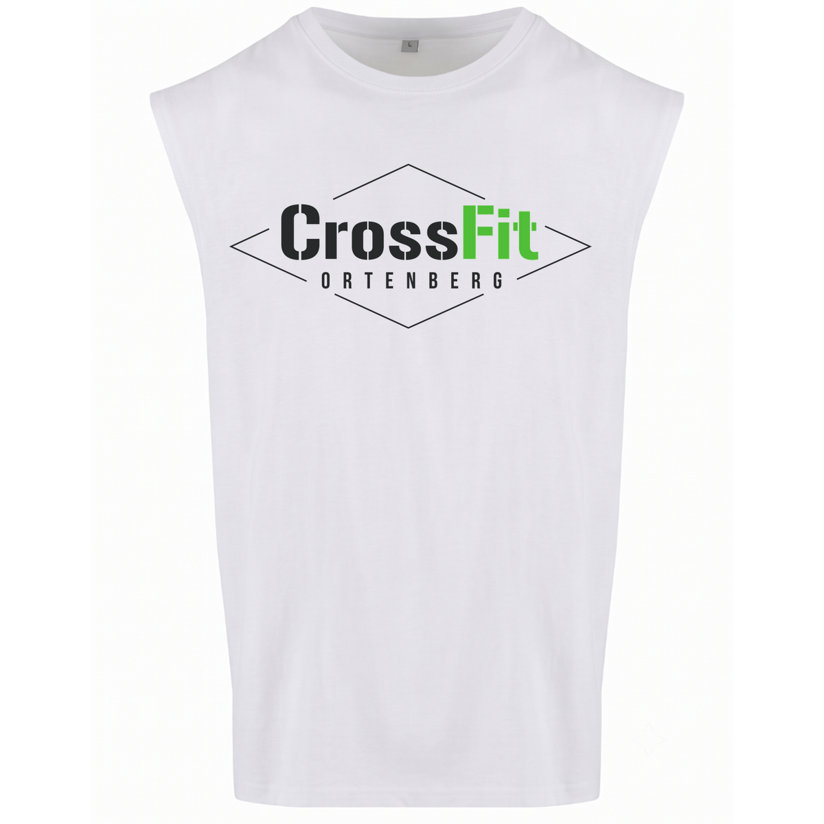 CF Ortenberg - Hoodie Sleeveless Tee - weiß