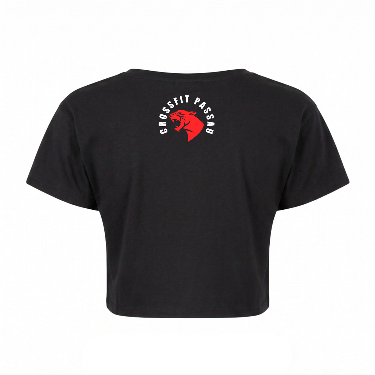 CF Passau - Crop Top - schwarz - Rueckseite