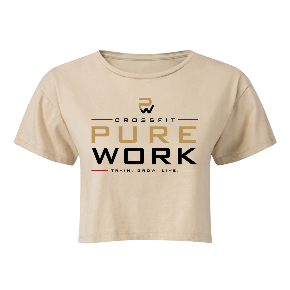 CF PureWork - Ladies Crop Top - nude