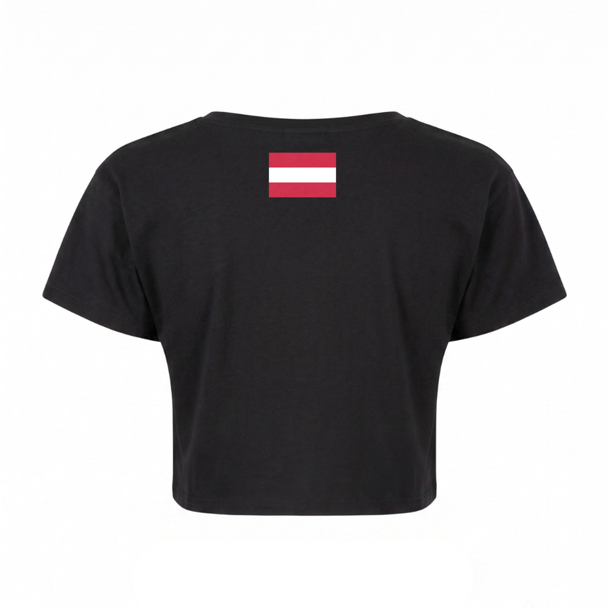 CF PureWork - Ladies Crop Top - schwarz - Rueckseite