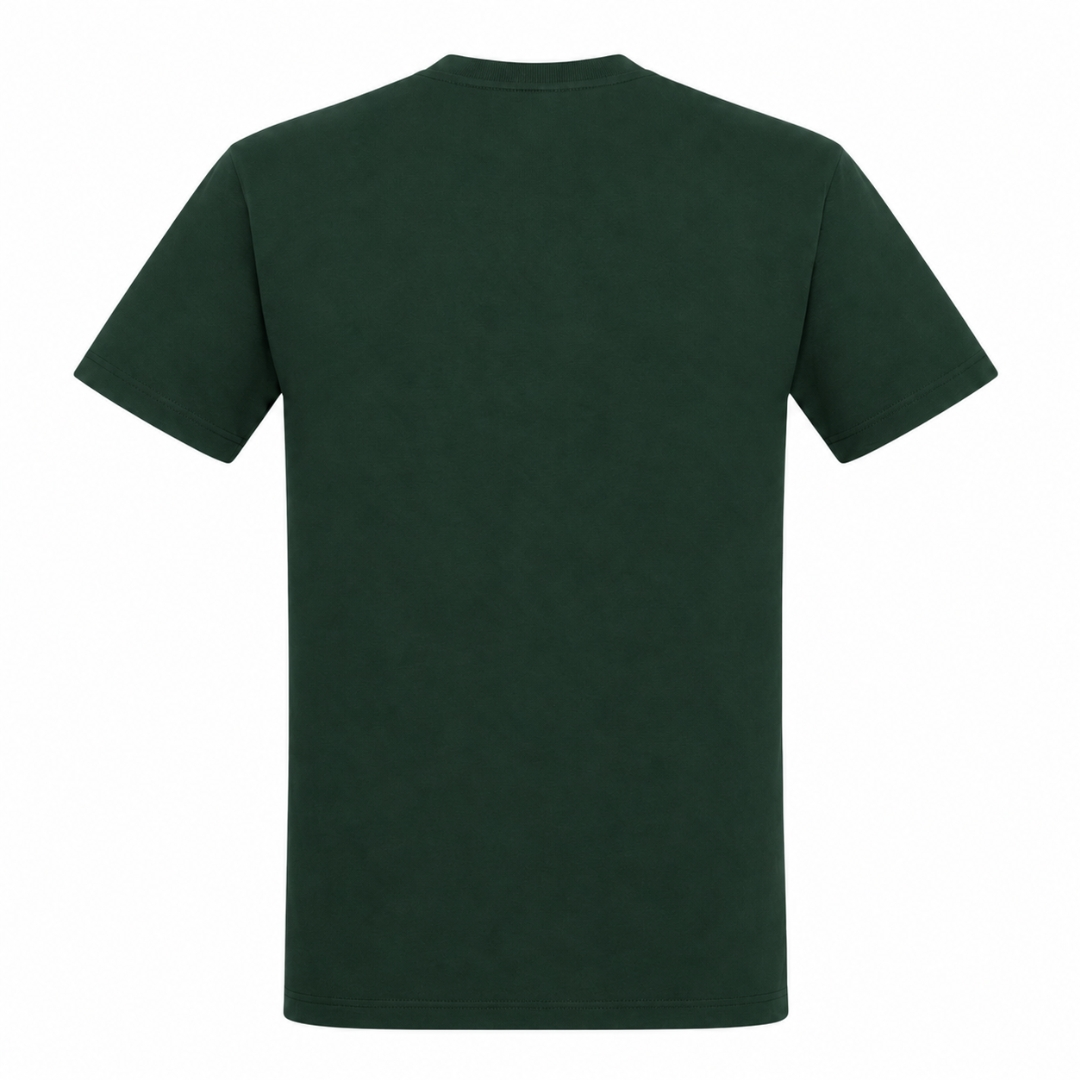 CF Musketeers - Xmas Collection Ladies Shirt Basic Unixes T-Shirt - Bottle Green - Rueckseite