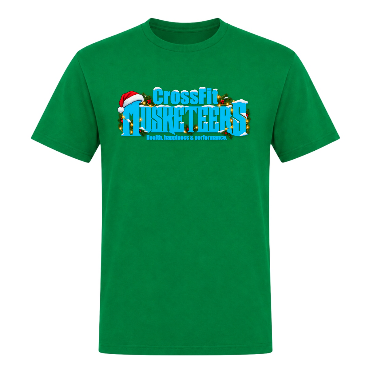 CF Musketeers - Xmas Collection Ladies Shirt Basic Unixes T-Shirt - Kelly Green