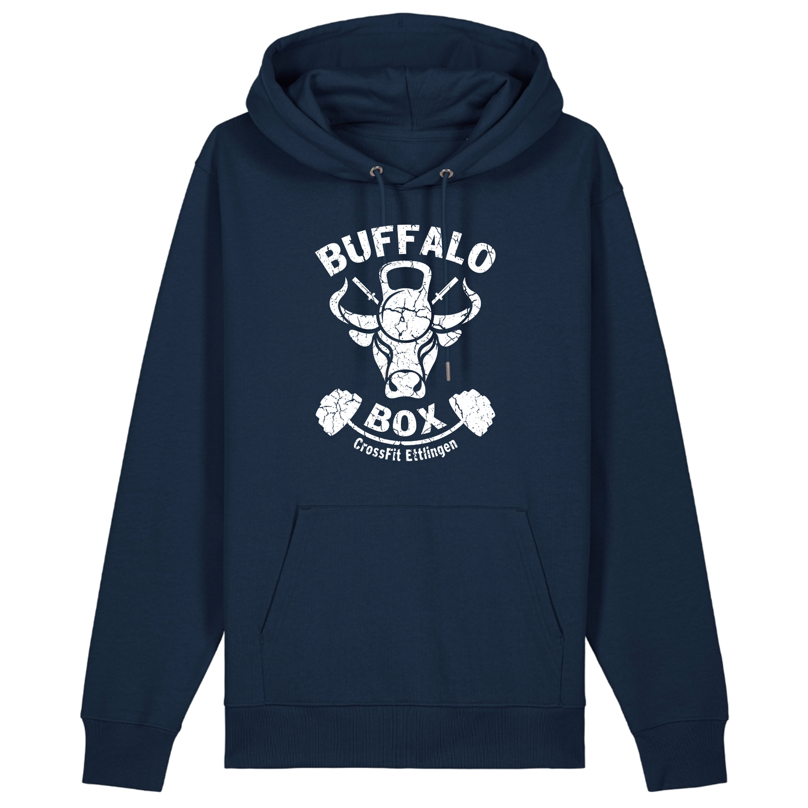 Buffalo Big Logo Premium Hoodie Unisex (n) - French Navy