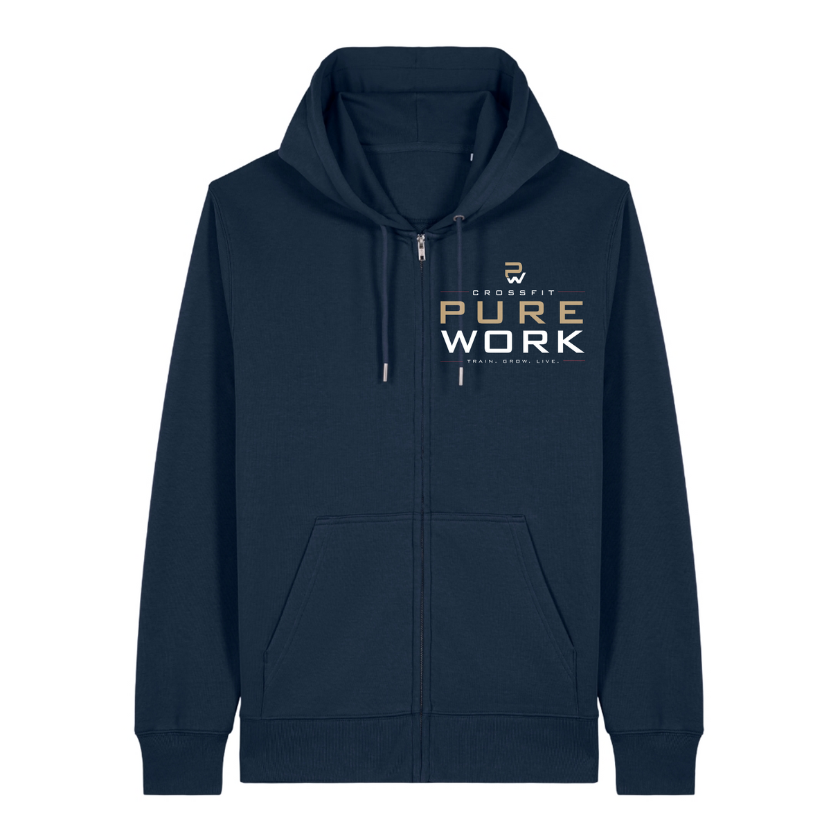 CF PureWork - Zip Hoodie Unisex - French Navy