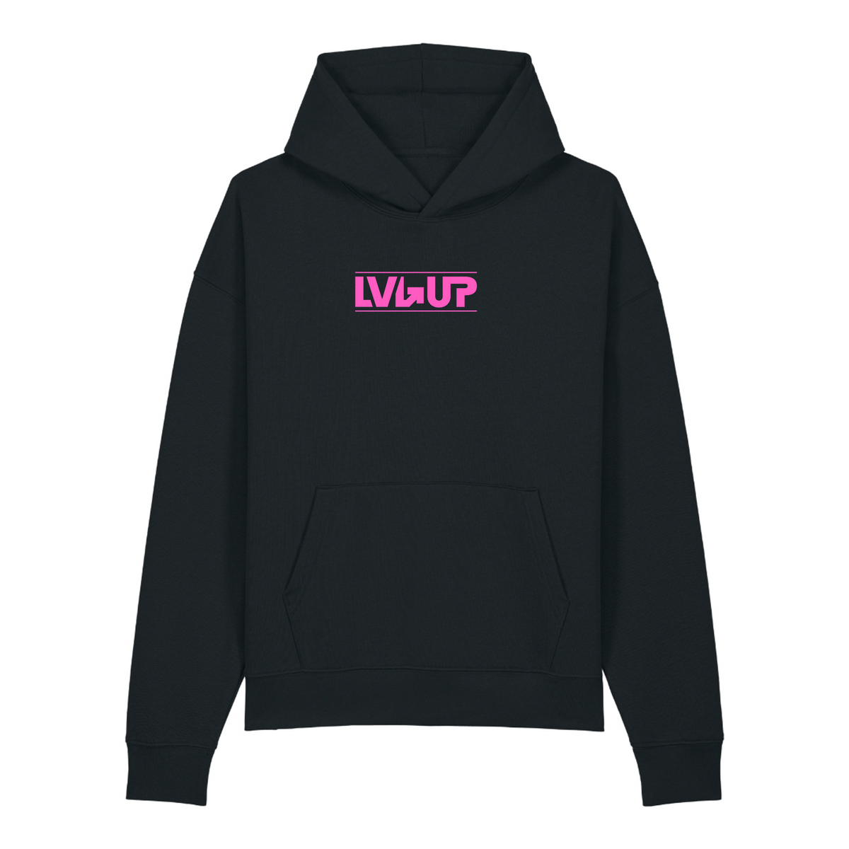 Level Up - Unisex Hoodie - Black
