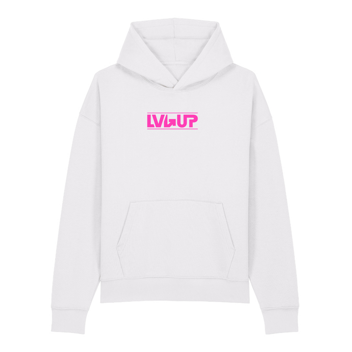 Level Up - Unisex Hoodie - White