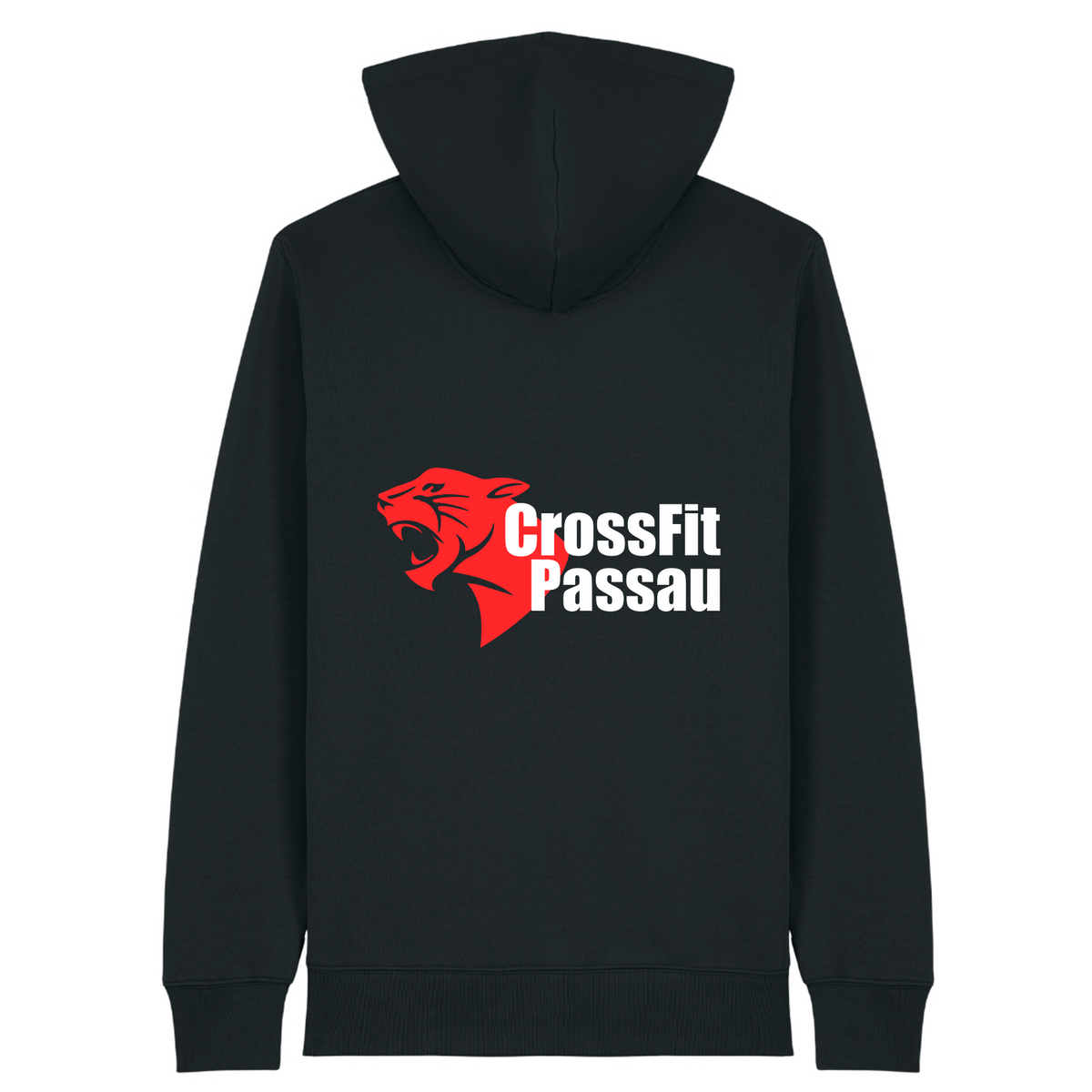 CF Passau - Unisex Zipper V2 - Black - Rueckseite