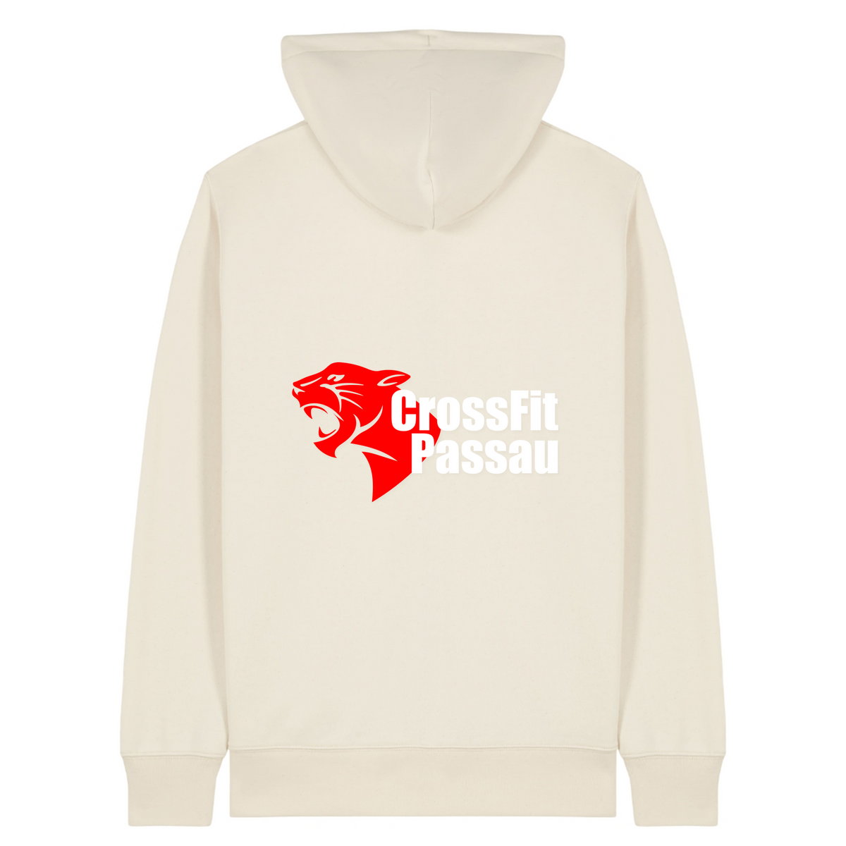 CF Passau - Unisex Zipper V2 - Natural Raw - Rueckseite