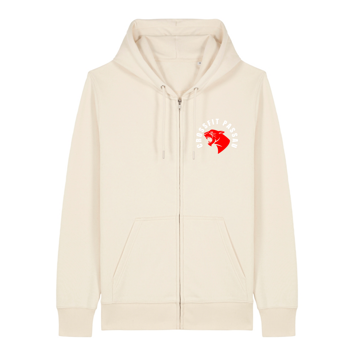 CF Passau - Unisex Zipper V2 - Natural Raw